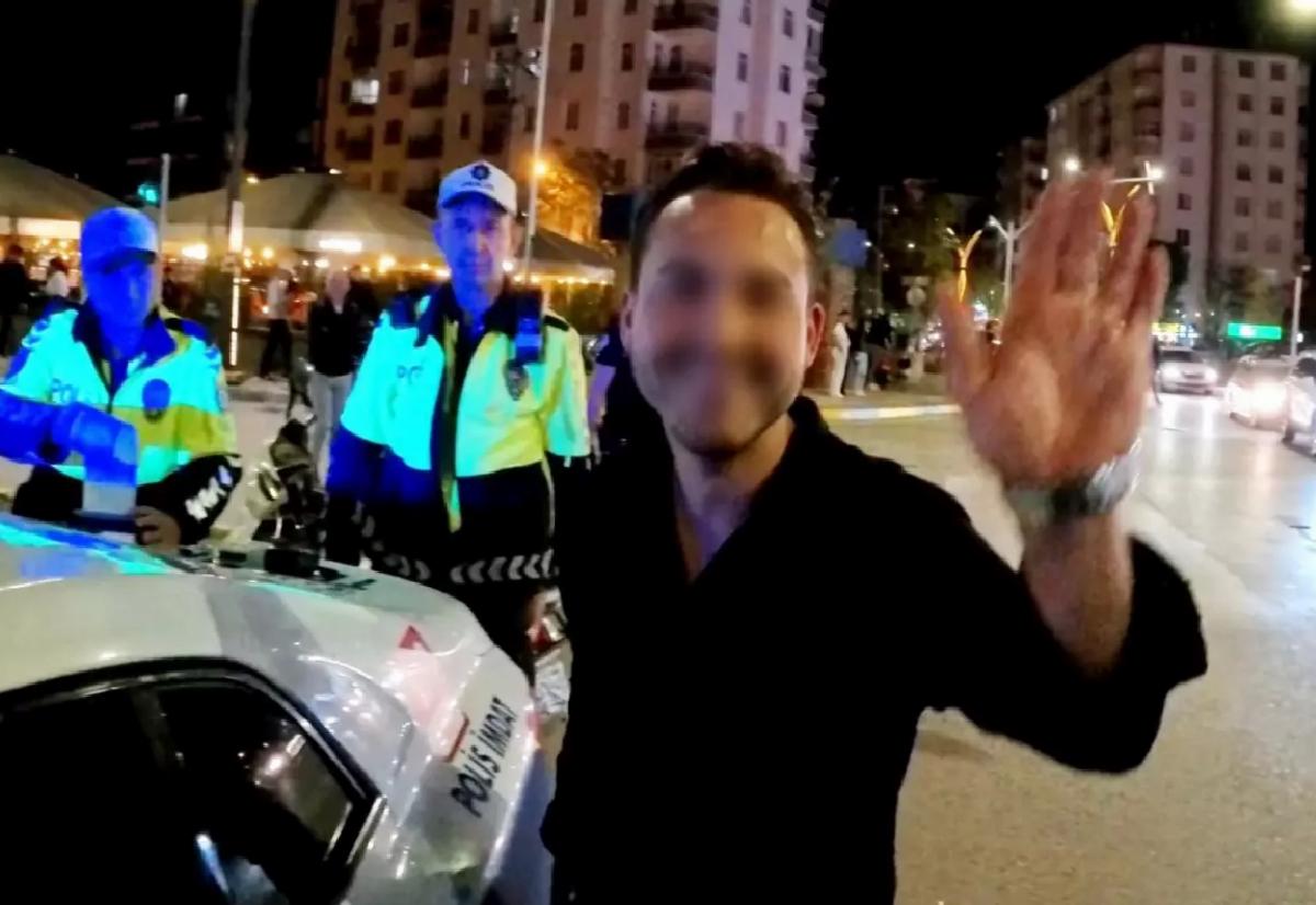 Kasksız ve Alkollü Motosiklet Şoförüne Ceza