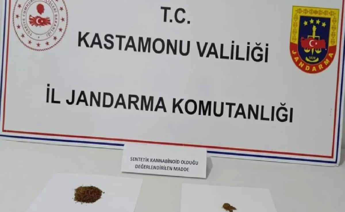 Kastamonu’da Uyuşturucu Zanlısı Tutuklandı