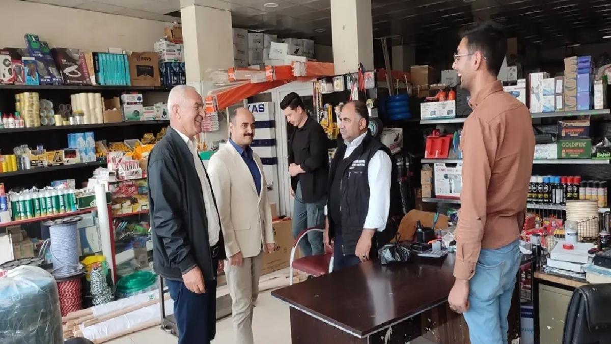 Kaymakam Altınöz Esnafı Ziyaret Etti