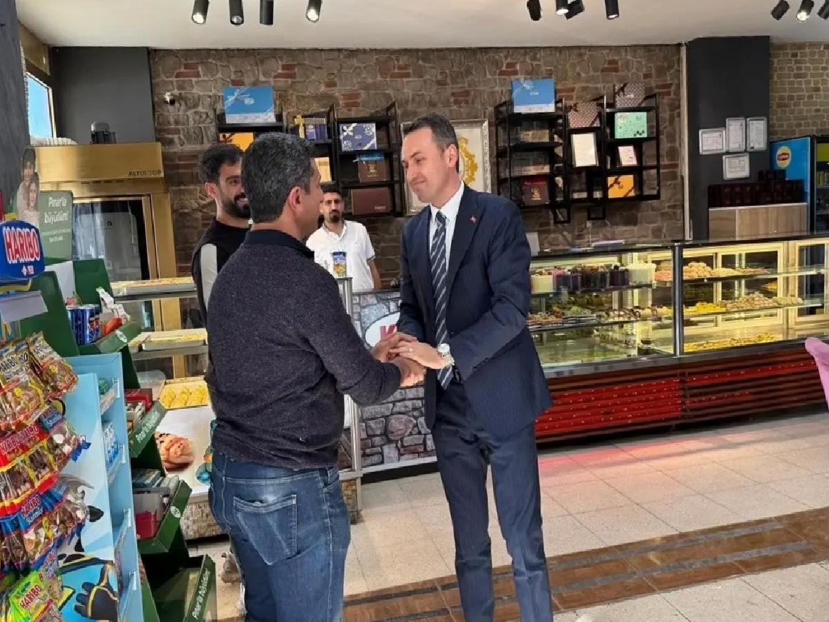 Kaymakam Bakan Esnafı Ziyaret Etti