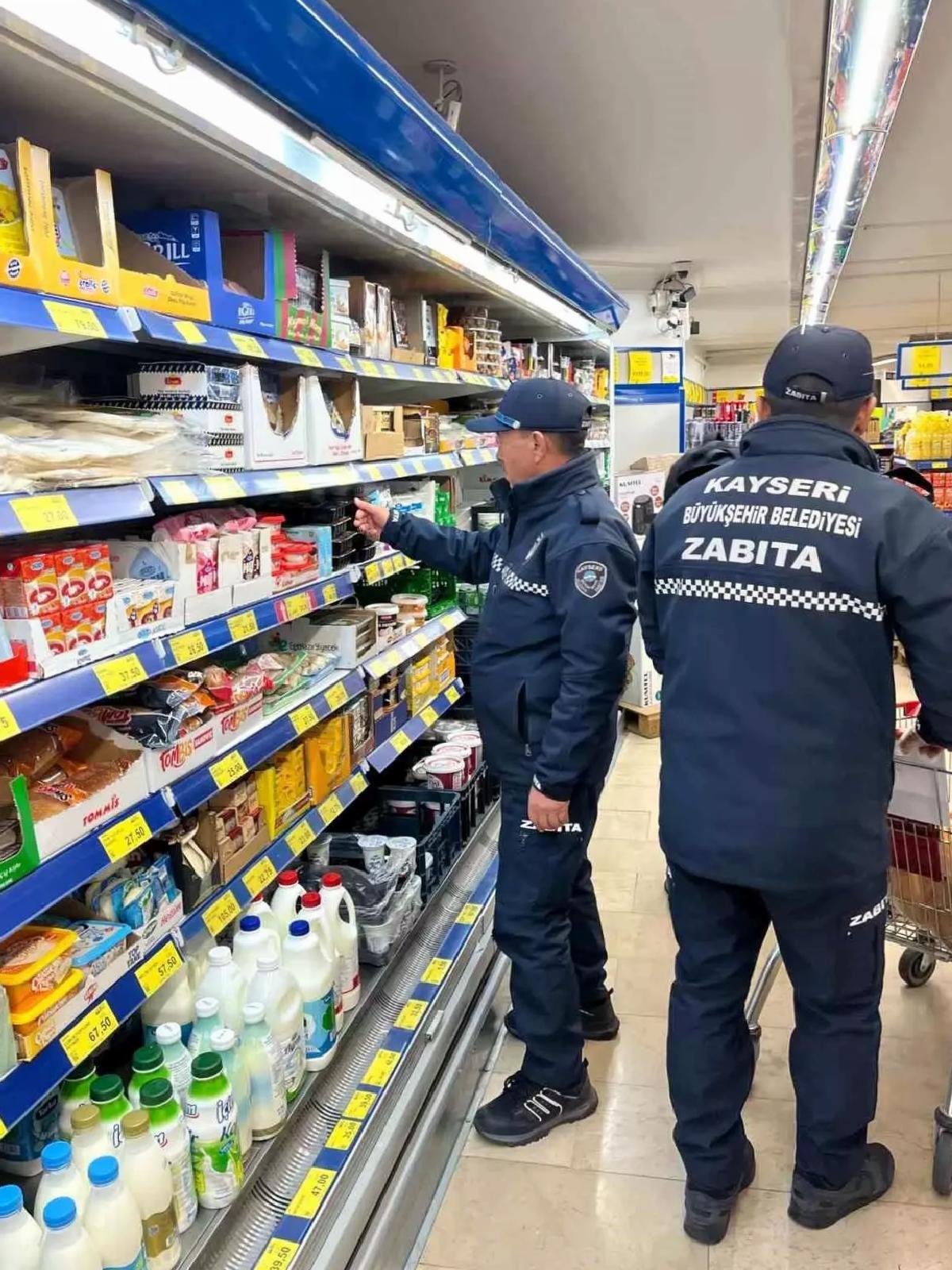 Kayseri Zabıta Takımları Nisan’da 1801 Kontrol Gerçekleştirdi