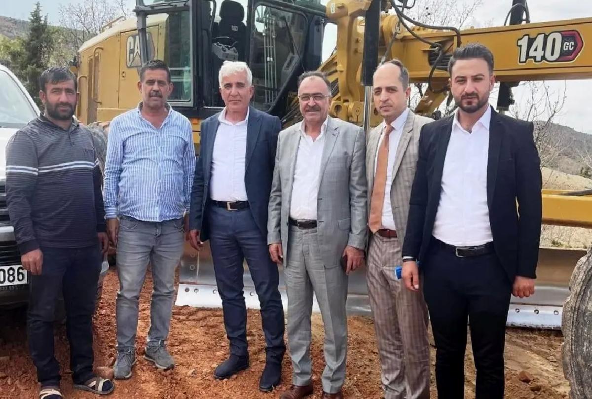 Keban’da Stabilize Yol Çalışmaları