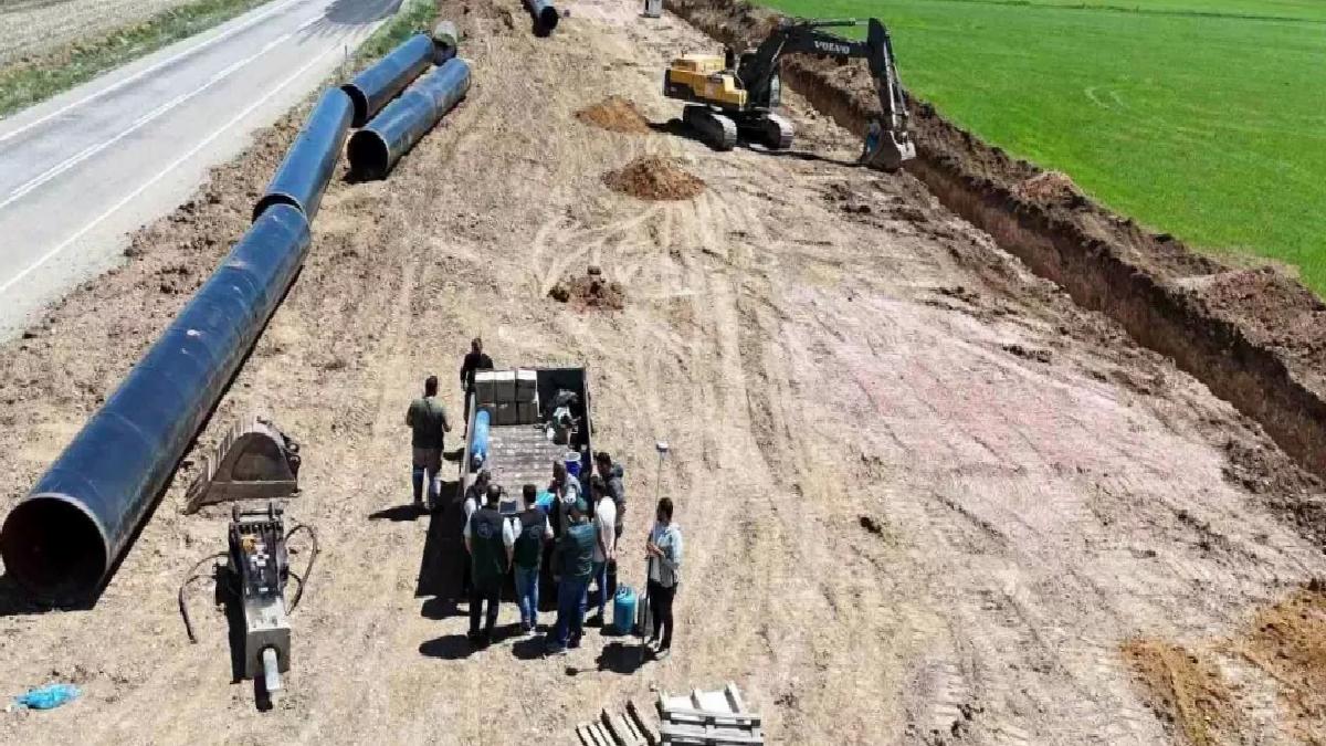 Kırklartepe Barajı’nda Sulama Çalışmaları Devam Ediyor