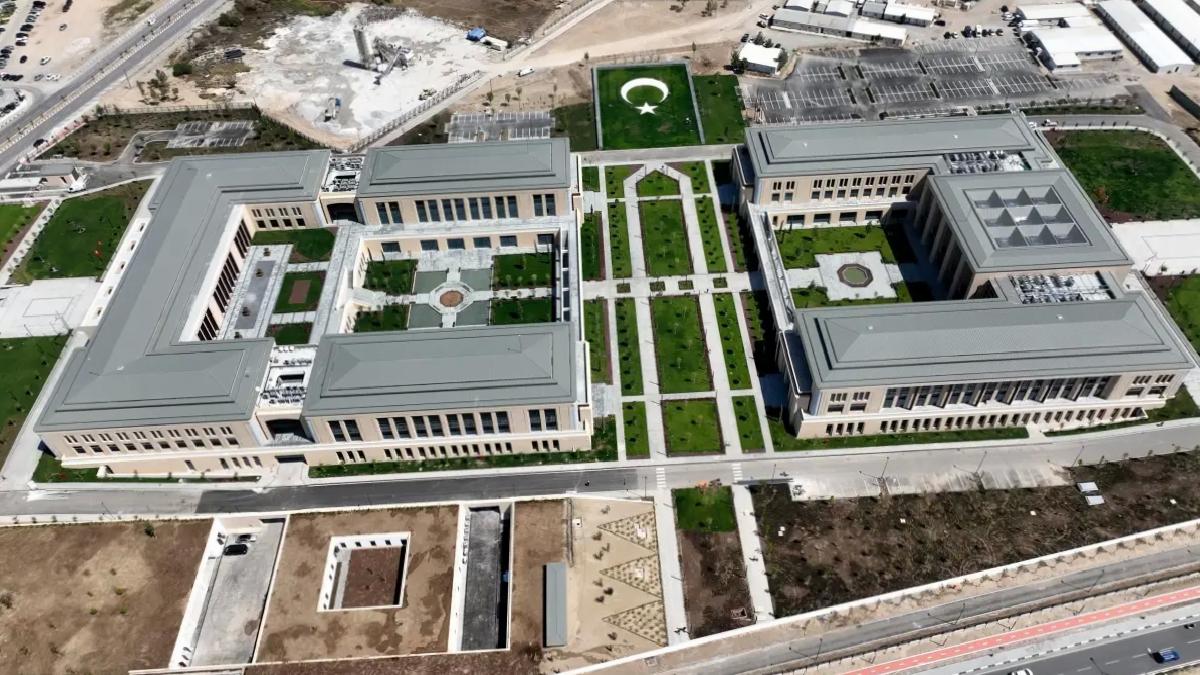 KKTC Cumhurbaşkanlığı Külliyesi yarın hizmete açılıyor
