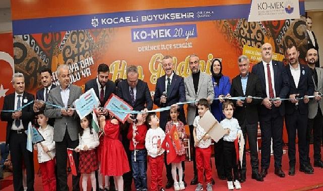 KO-MEK ilçe stantları tam hız