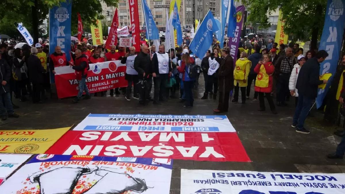 Kocaeli’de 1 Mayıs Yürüyüşü