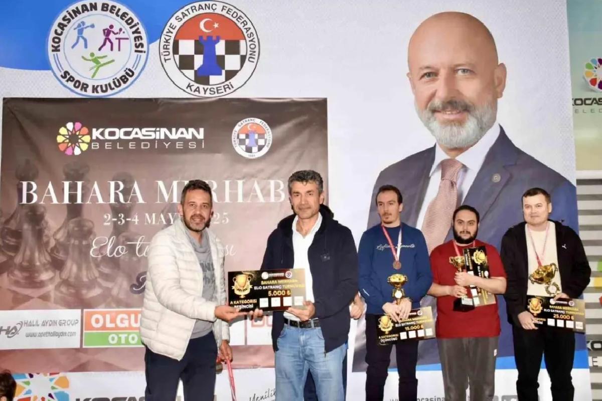 Kocasinan’da Bahara Merhaba Elo Turnuvası Düzenlendi