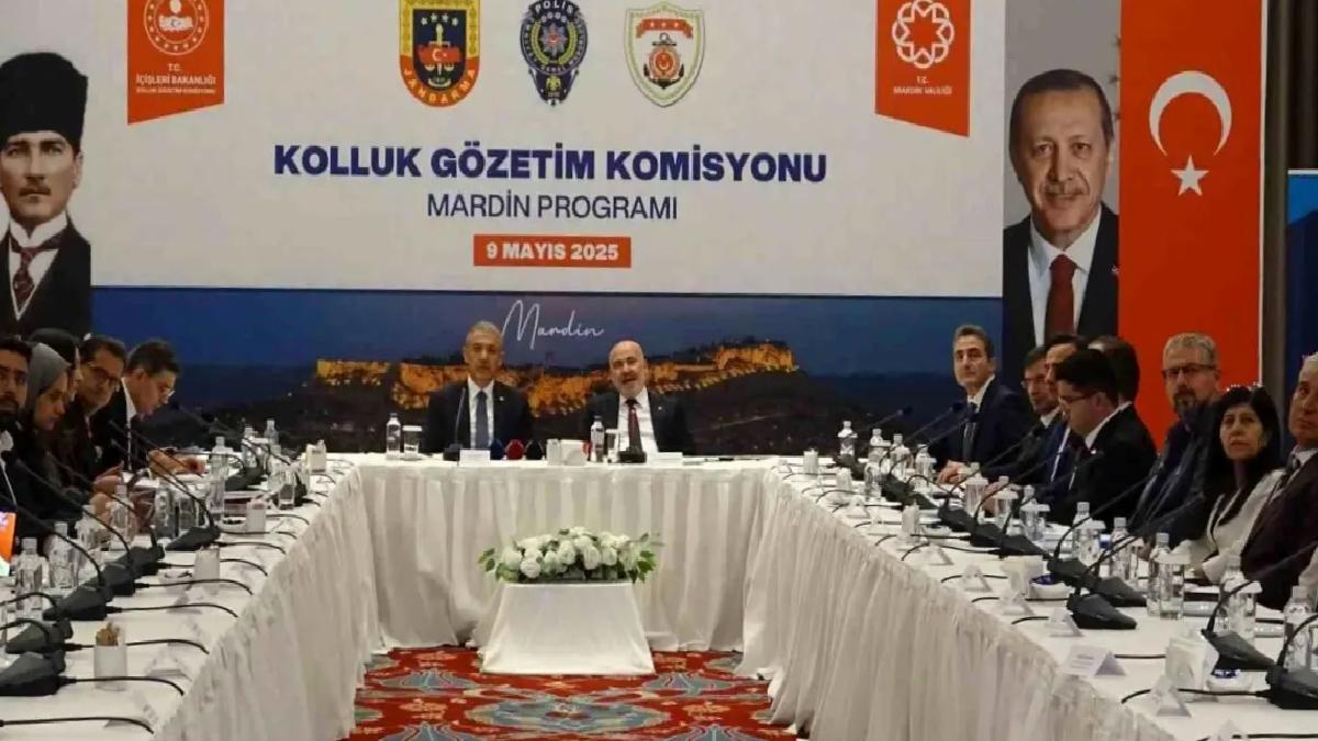 Kolluk Nezaret Kurulu Toplantısı Mardin’de Yapıldı