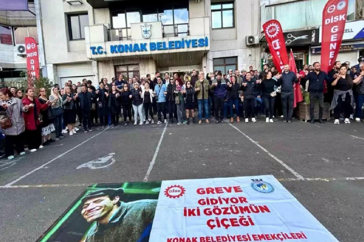 Konak Belediyesinde Çalışanlar Grev Hazırlığında