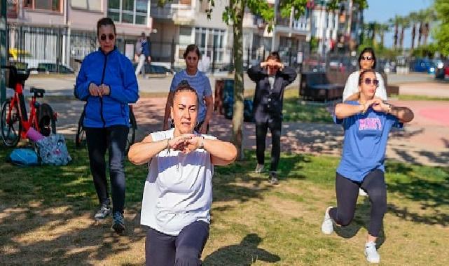 Konak’ta açık havada spor keyfi başladı