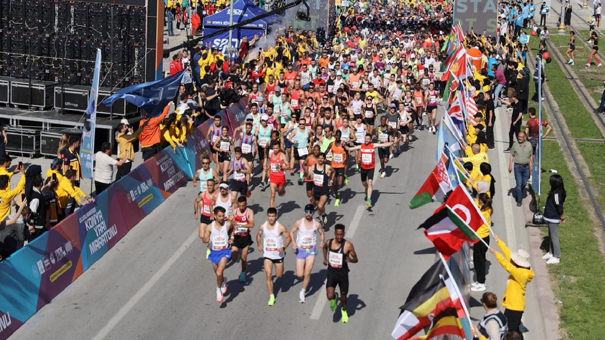 Konya, 4. Memleketler arası Yarı Maratonu’nda binlerce sporcuyu ağırladı
