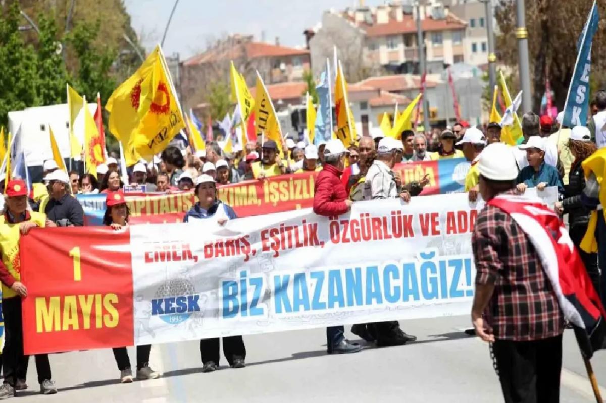 Konya’da 1 Mayıs Coşkuyla Kutlandı