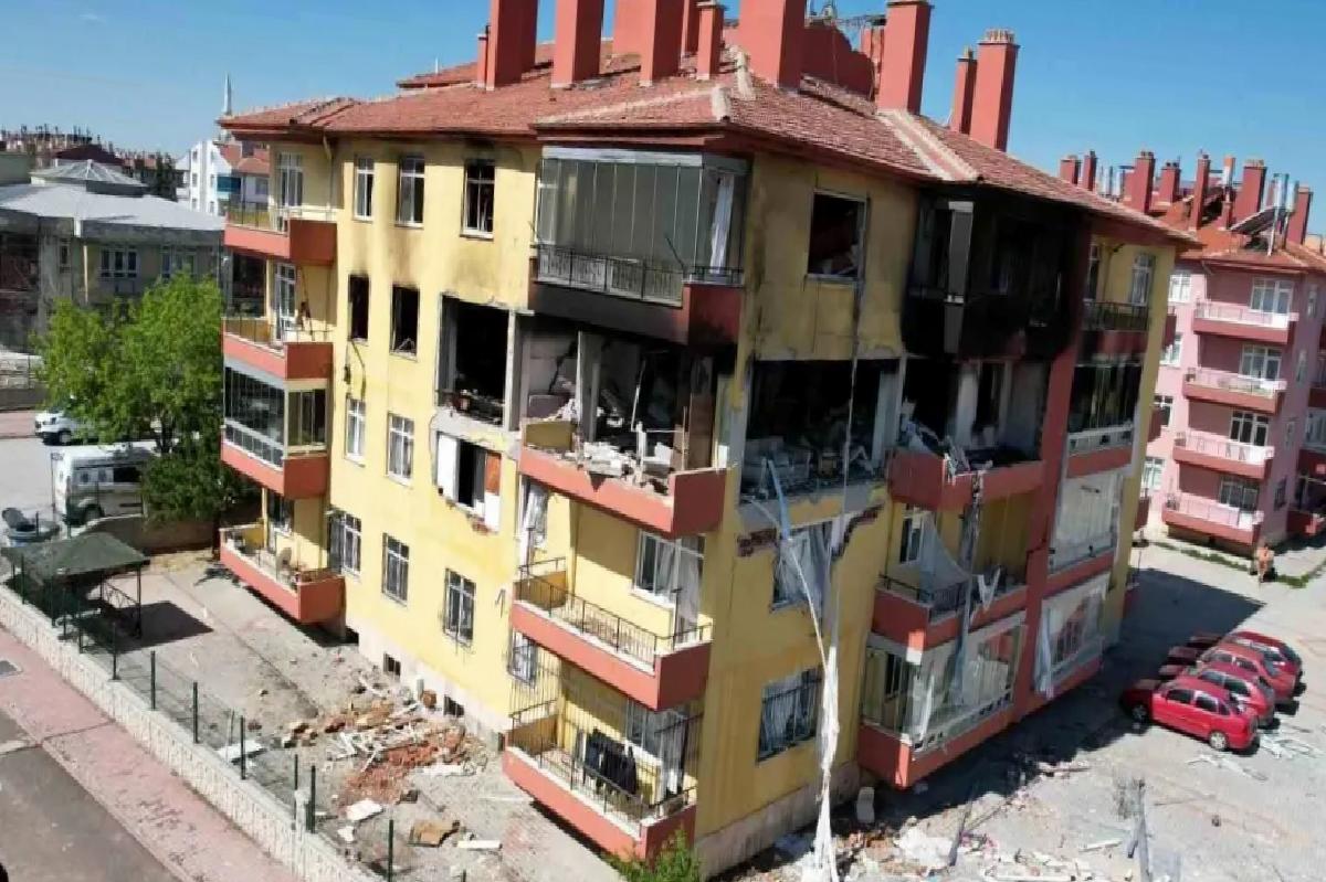Konya’da Doğalgaz Patlaması: 13 Yaralı