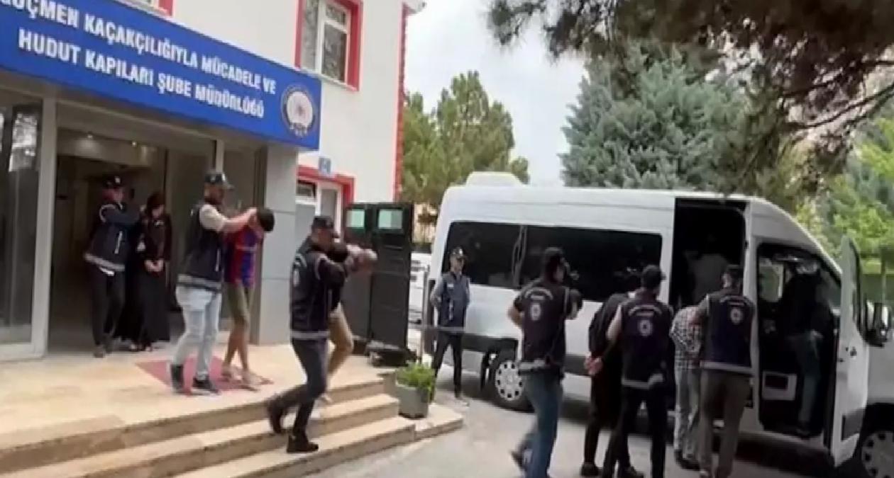 Konya’da Göçmen Kaçakçılarına Operasyon