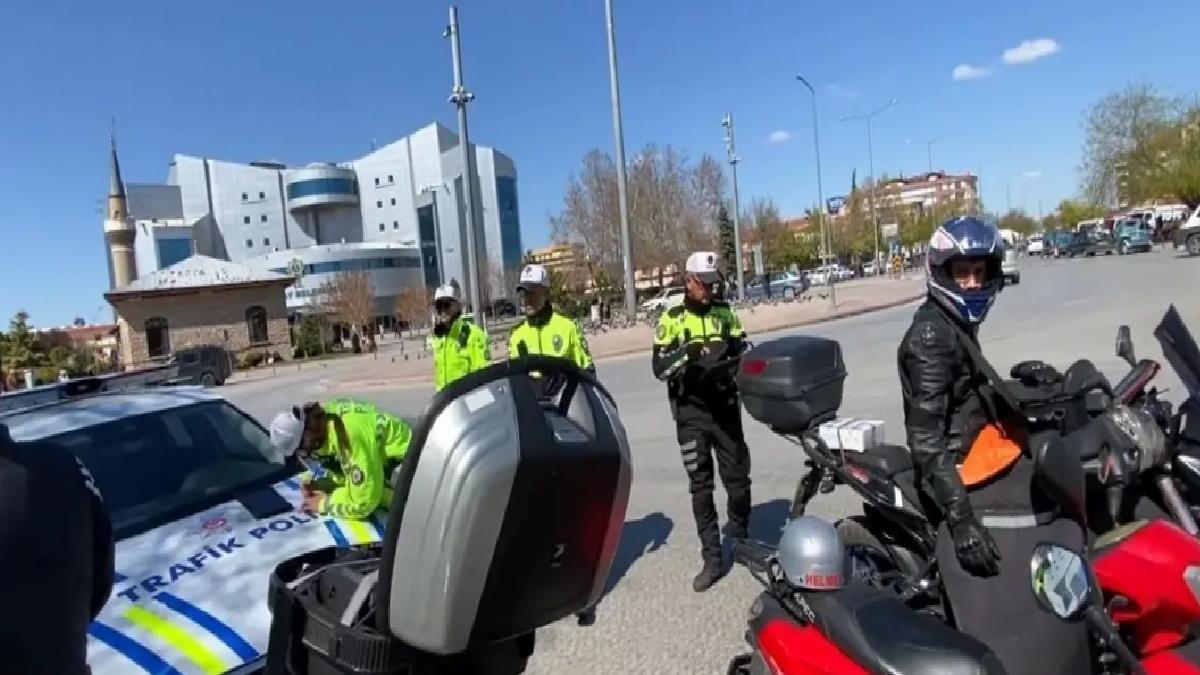 Konya’da Motosiklet Kontrollerinde 29 Milyon TL Ceza