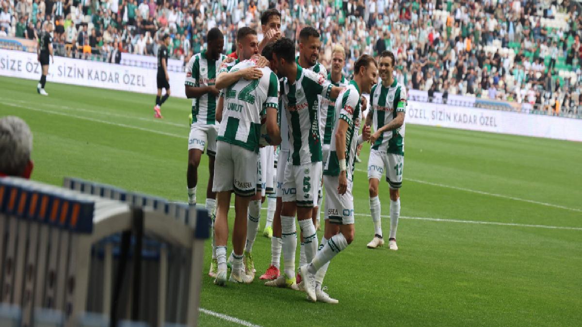 Konyaspor 17 yıl sonra arka arda 6. defa alanında galip!