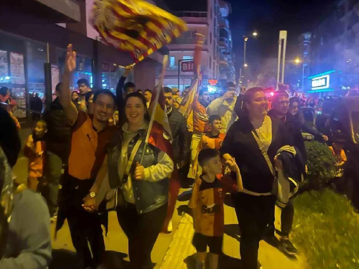 Kula’da Galatasaray coşkusu