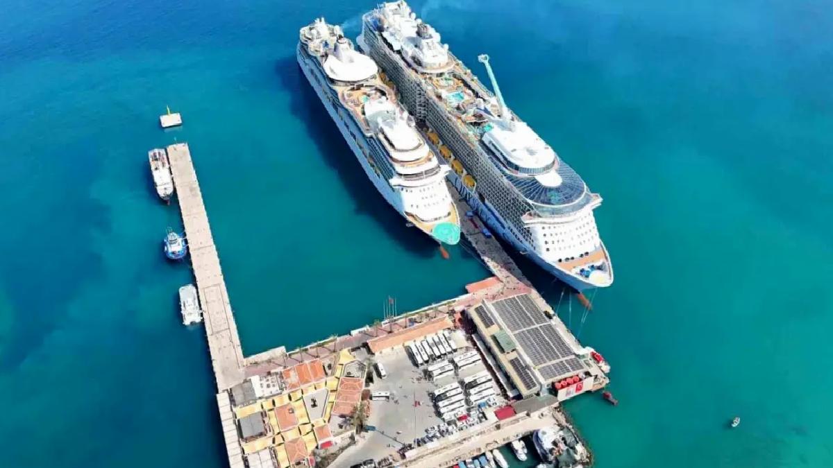Kuşadası’na Büyük Kruvaziyer Ziyareti