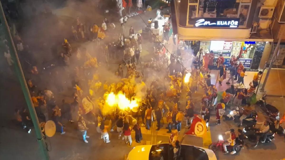 Kuşadası’nda Galatasaray Coşkuyla Kutlandı