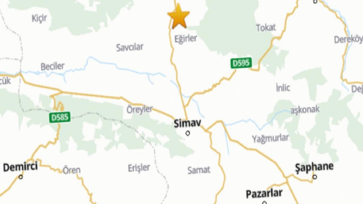 Kütahya, Simav’da 4.2’lik sarsıntı