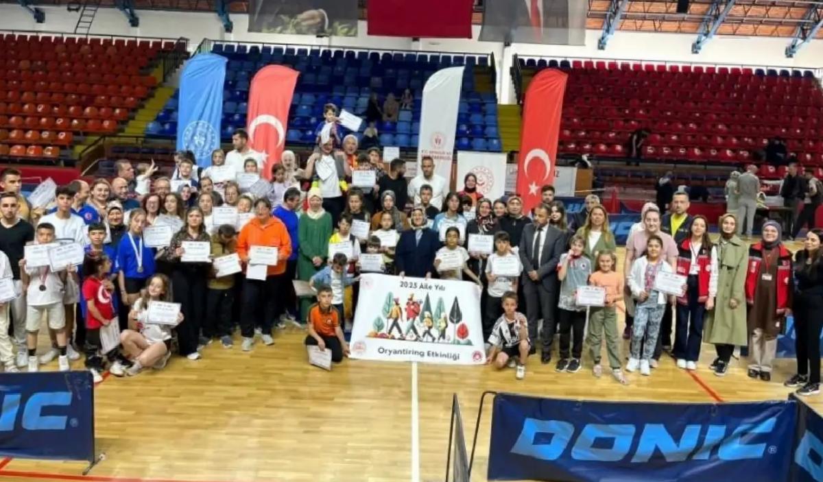Kütahya’da Aile Yılı Oryantiring Yarışı