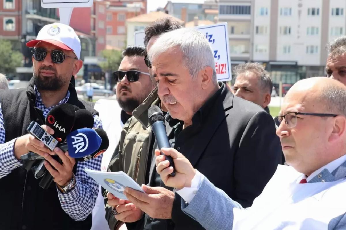 Kütahya’da İşten Çıkarma Protestosu