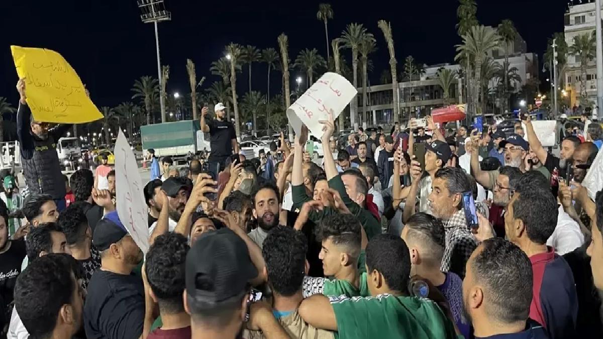 Libya’nın başşehri Trablus’taki şovlara iştirak azaldı