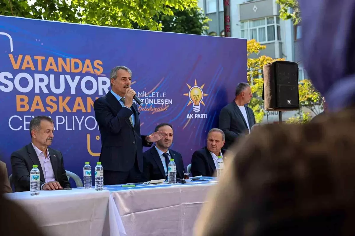 Lider Alemdar, Erenler’de Vatandaşlarla Buluştu