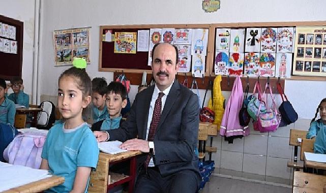 Lider Altay 3 Farklı Okulda Öğrencilerle Buluştu