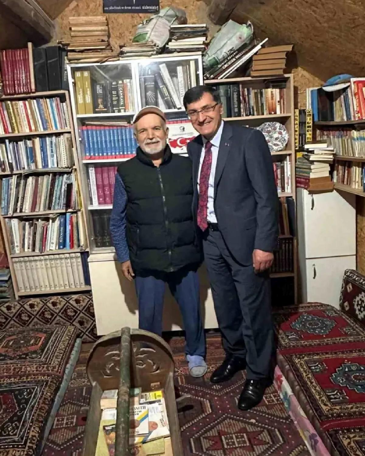 Lider Kahveci, Kalp Krizi Geçiren Mehmet Yeşil’i Ziyaret Etti