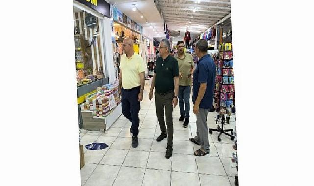 Lider Topaloğlu Beldibi esnafını ziyaret etti