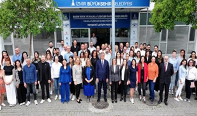Lider Tugay, HİM işçisi ile buluştu
