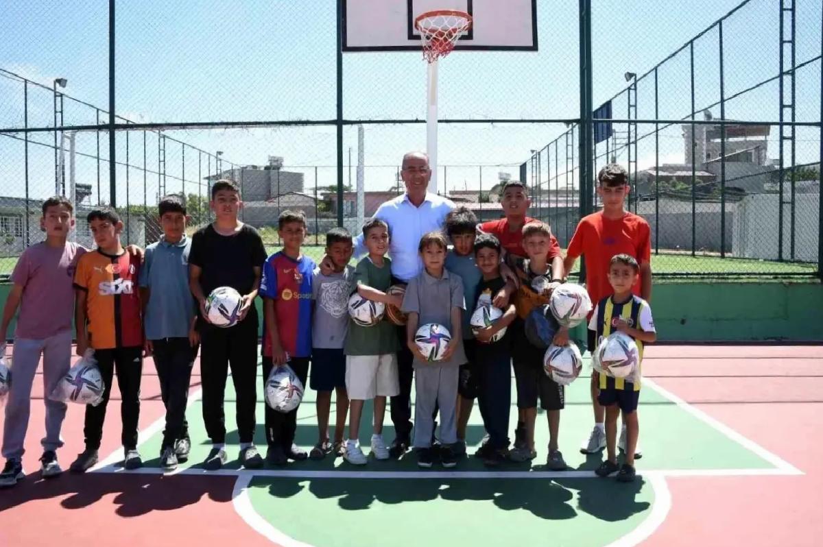 Lider Yapar, Çocuklarla Basketbol Oynayarak Verdiği Sözleri Tuttu