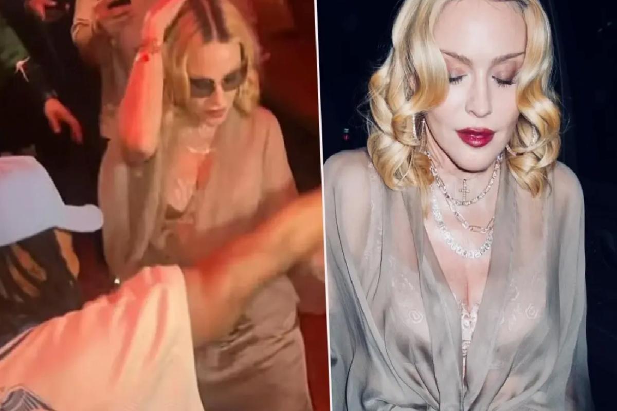 Madonna sevgilisinin doğum gününde çılgınca eğlendi