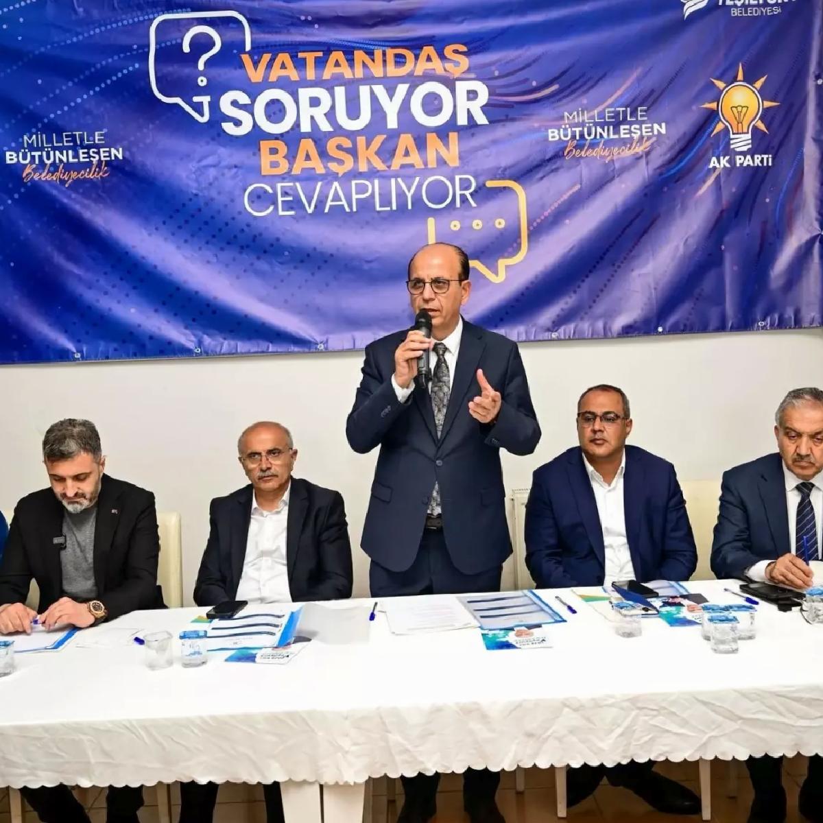 Malatya’da Liderler, Tecde Mahallesi’nde Vatandaşlarla Buluştu