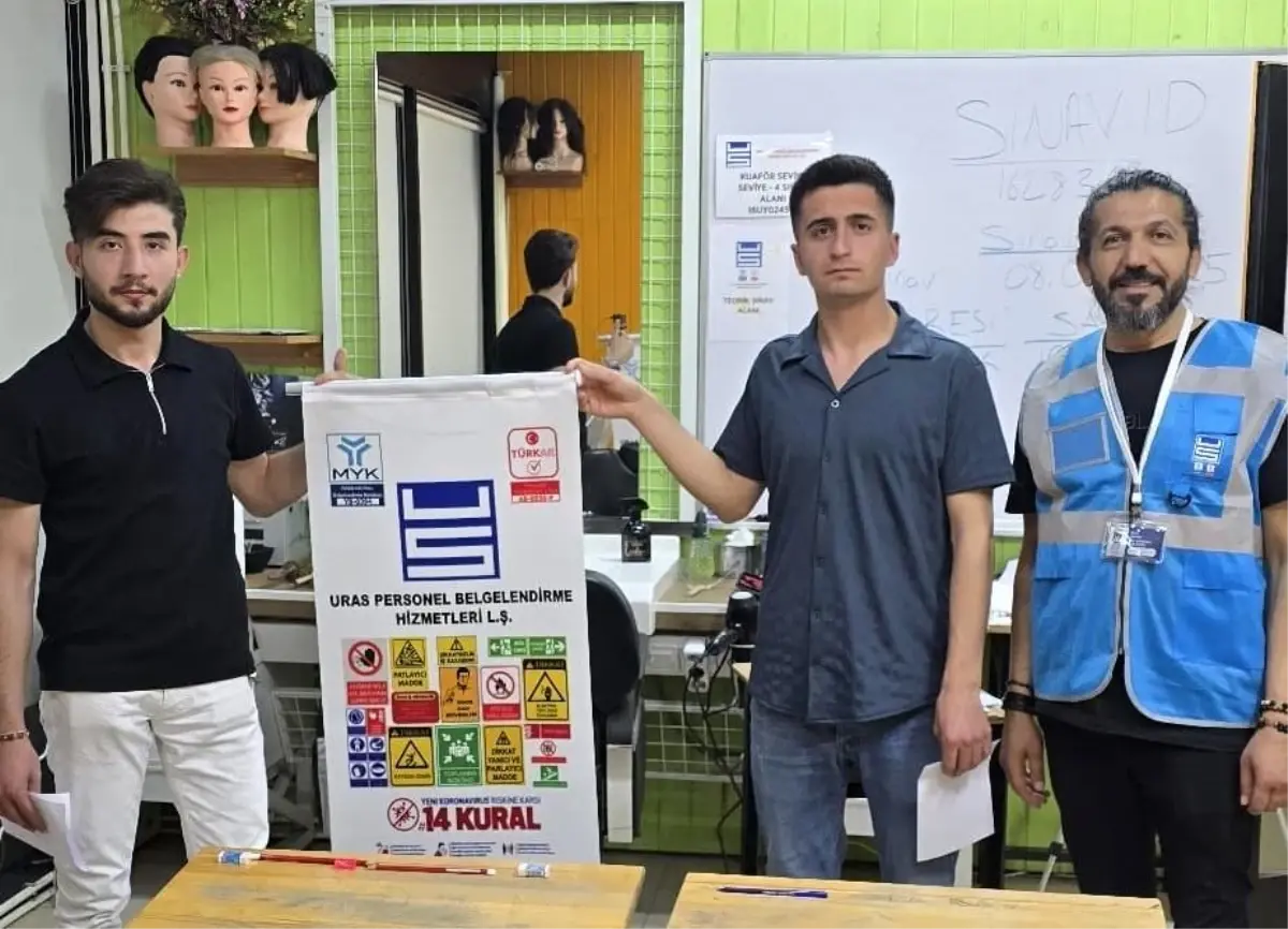 Malatya’da MYK Mesleki Yeterlilik Sınavı