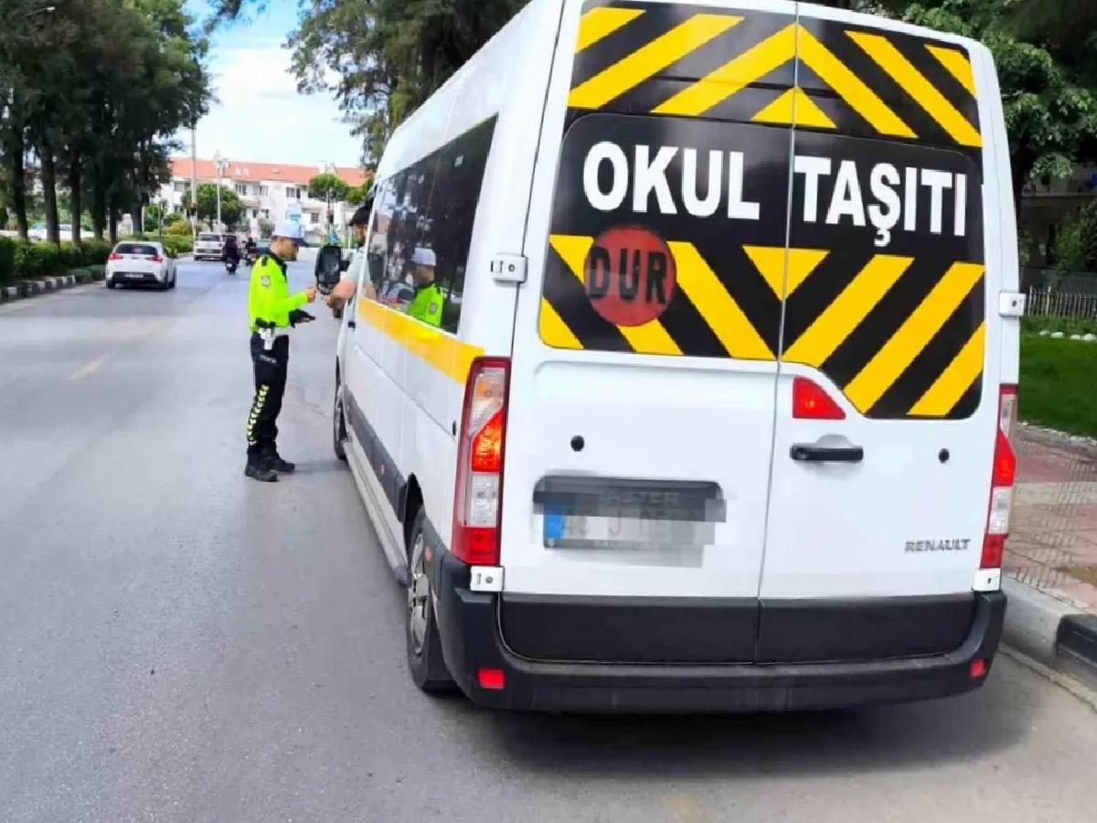Manisa’da Okul Servislerine Kontrol