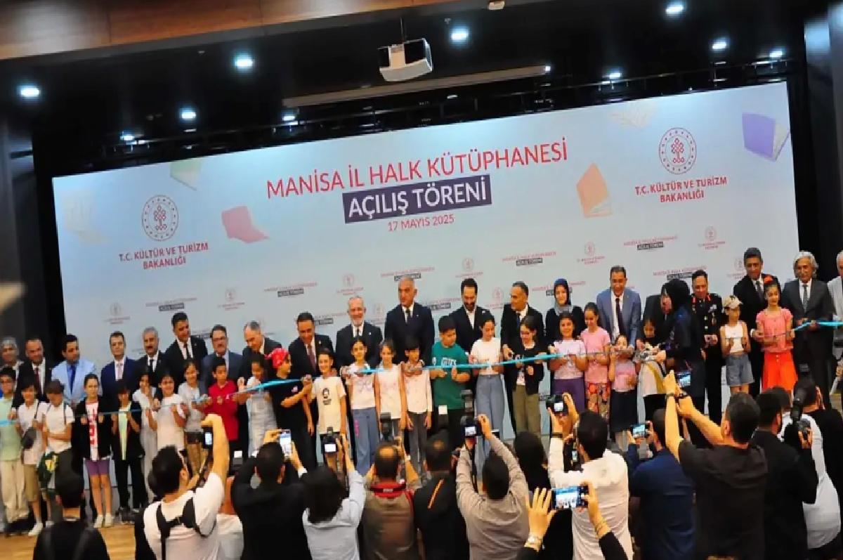 Manisa’da Yeni Halk Kütüphanesi Açıldı