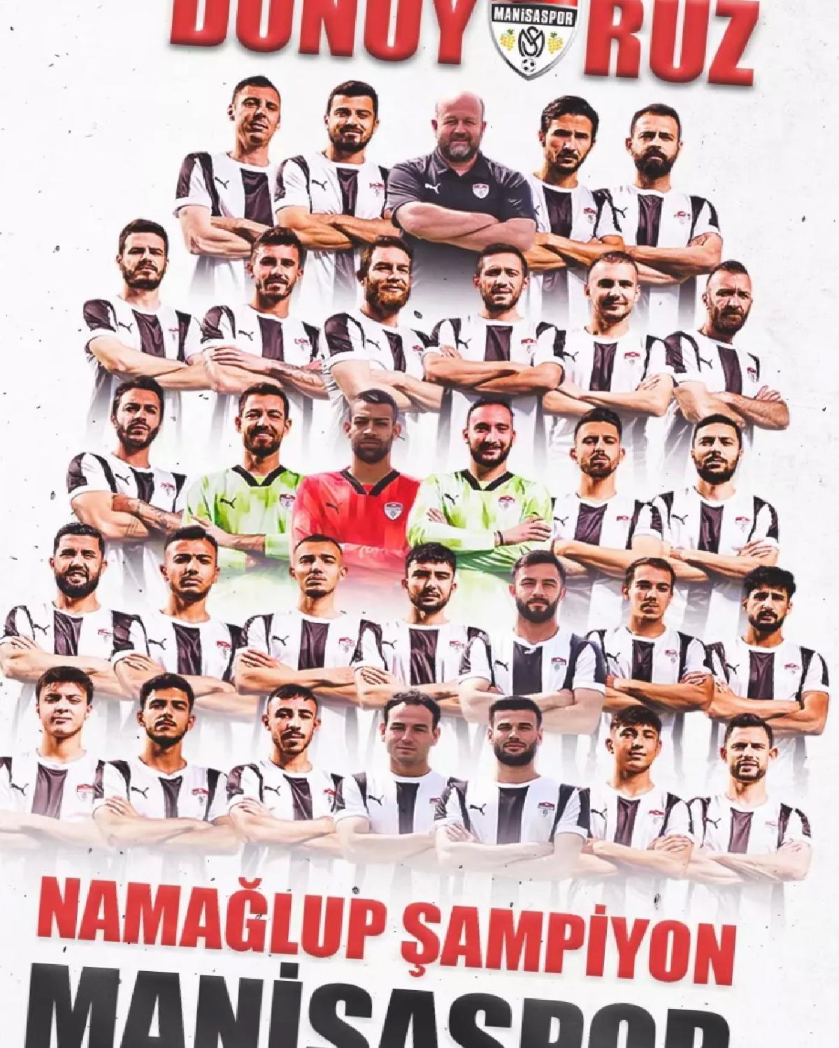 Manisaspor, Namağlup Şampiyon Oldu