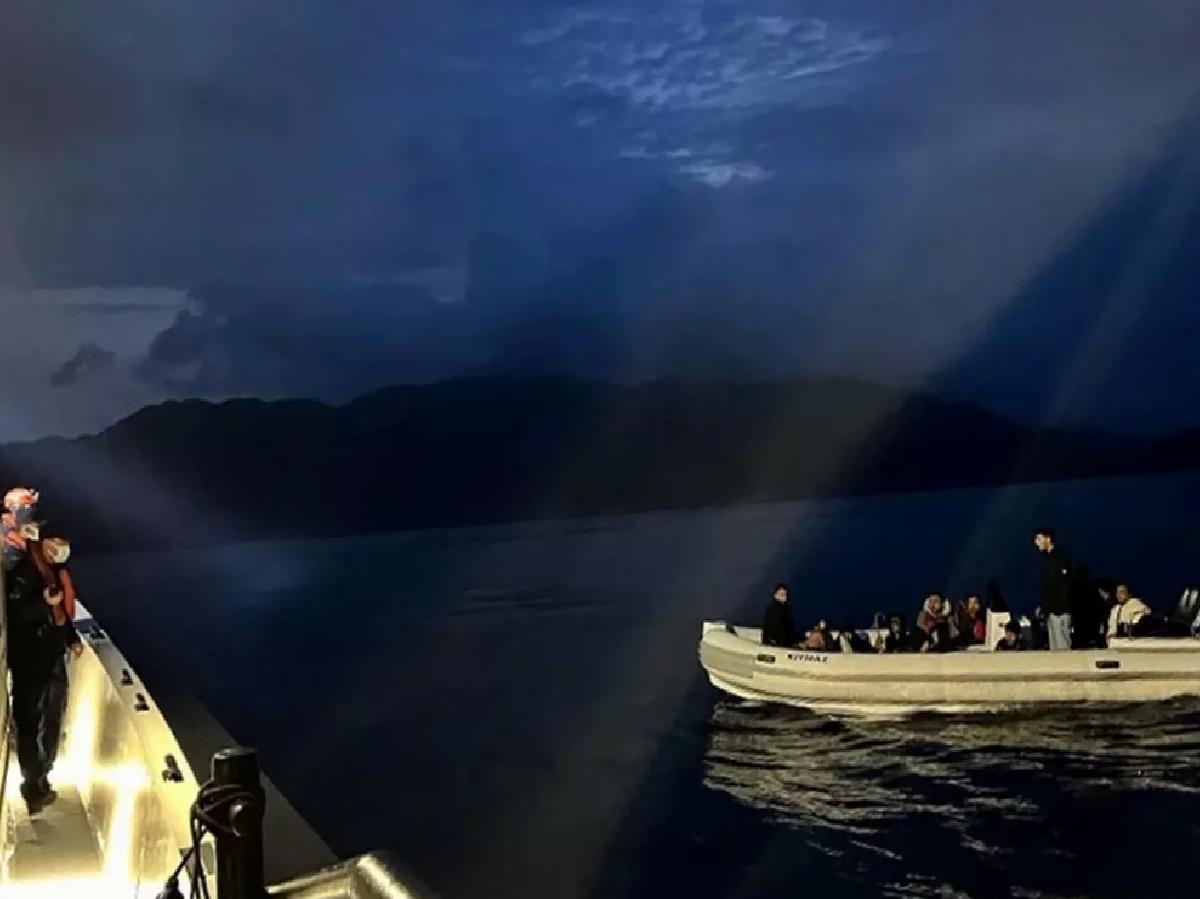 Marmaris’te 12 Sistemsiz Göçmen Yakalandı