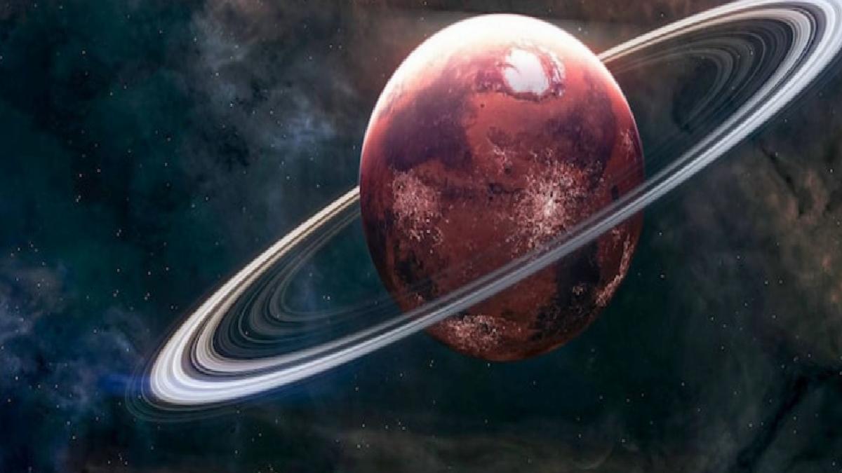 Mars’ın bir vakitler Satürn gibisi halkaları vardı