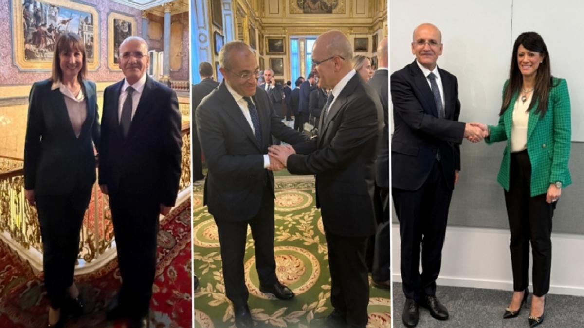 Mehmet Şimşek’ten Londra’da ikili görüşme trafiği