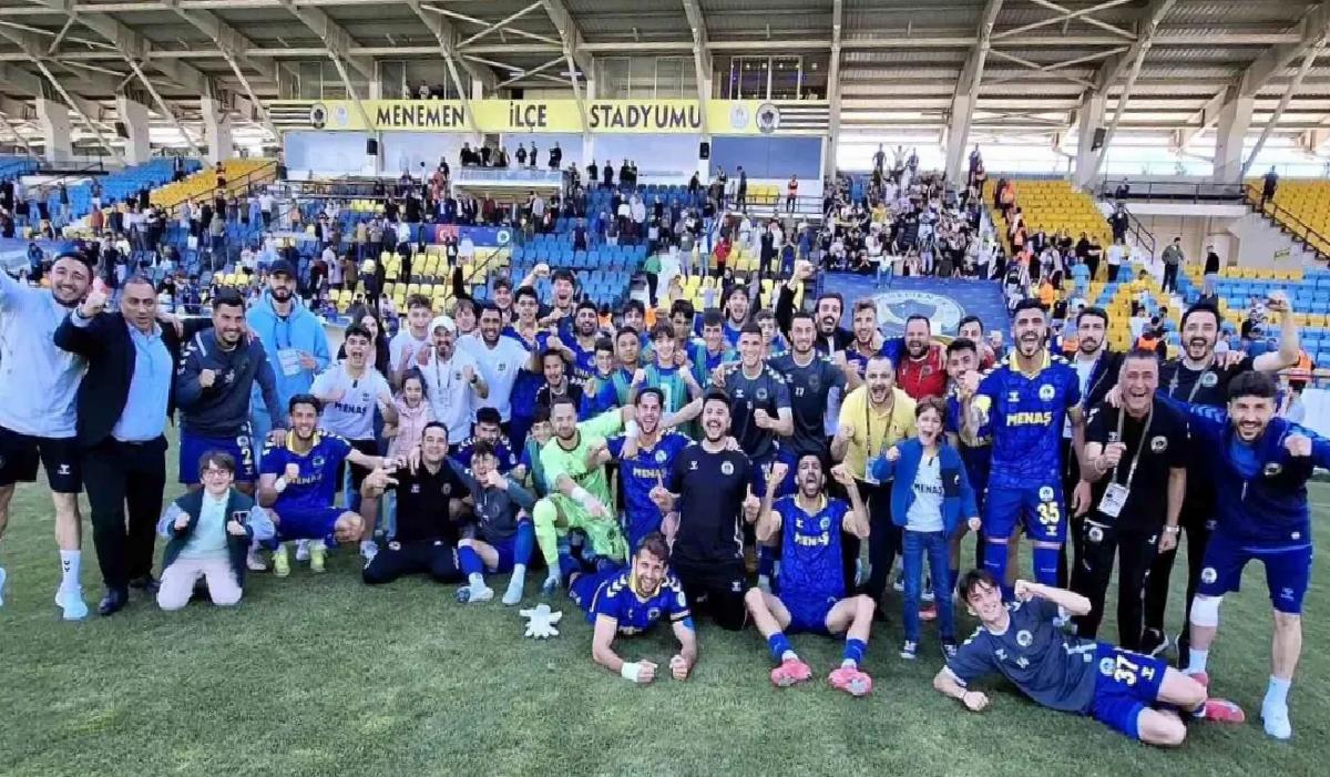 Menemen FK, Vanspor ile Play-Off için Hazırlanıyor