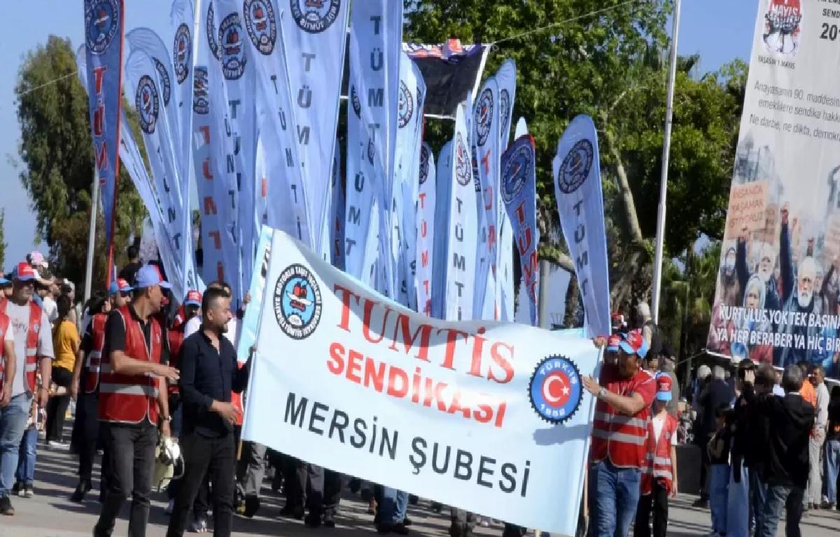 Mersin’de 1 Mayıs Aktifliği Coşkuyla Kutlandı