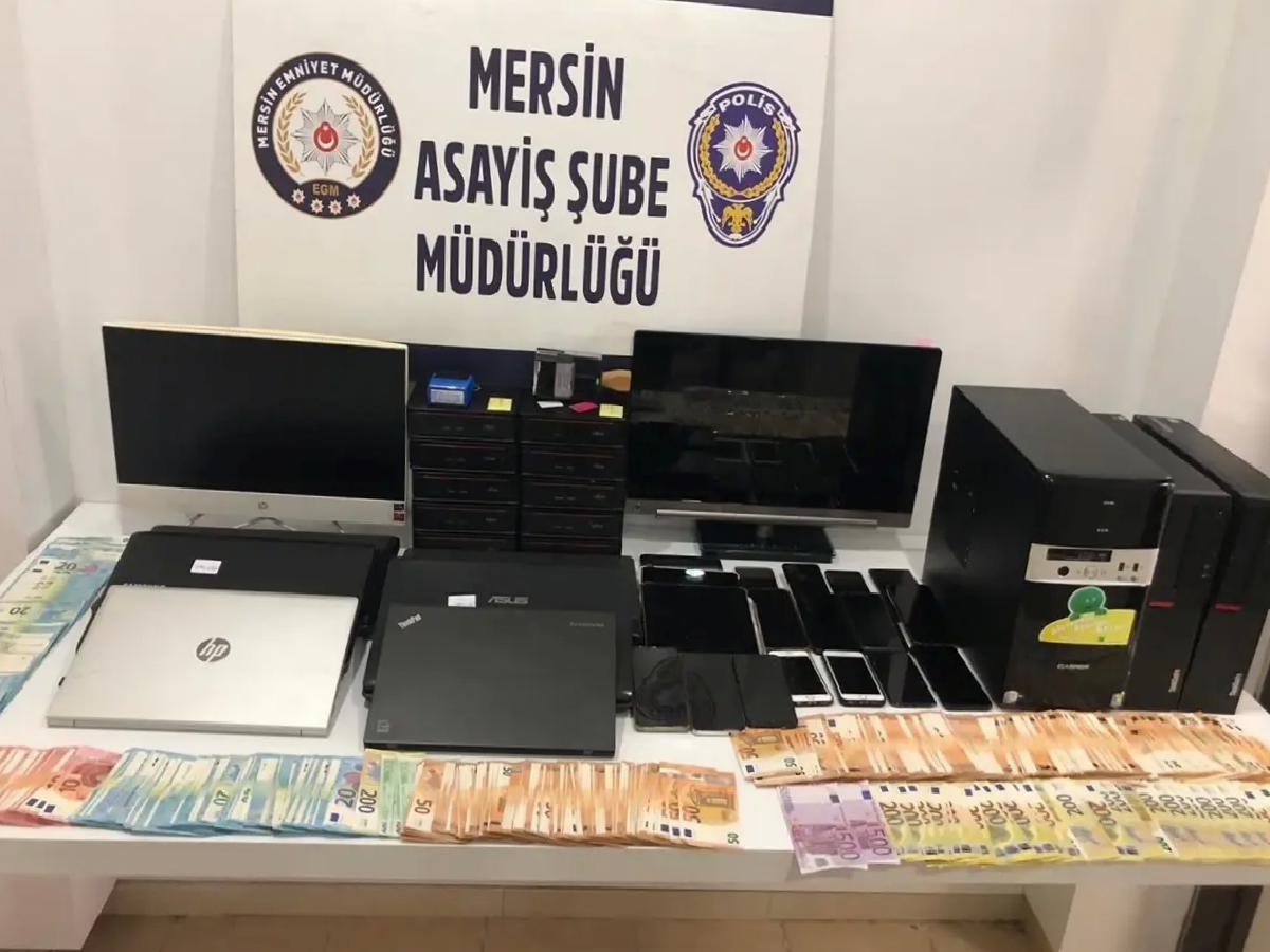 Mersin’de Dolandırıcılık Operasyonu