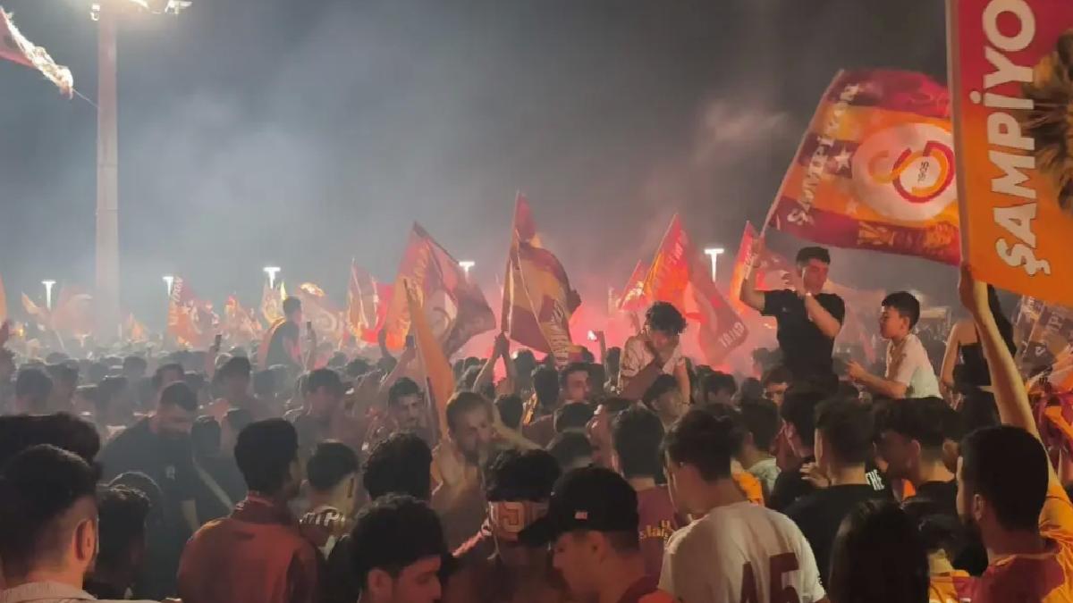 Mersin’de Galatasaray Coşkusu
