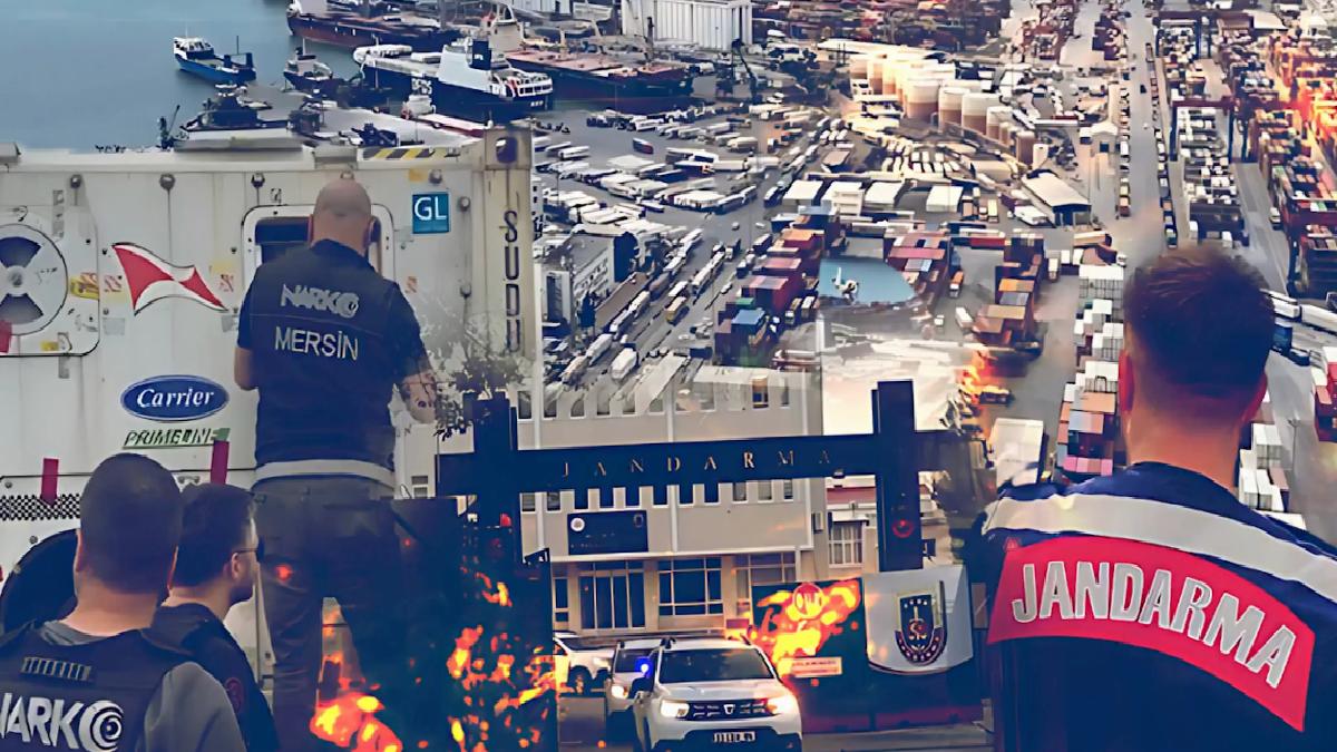 Mersin’de uyuşturucu operasyonu