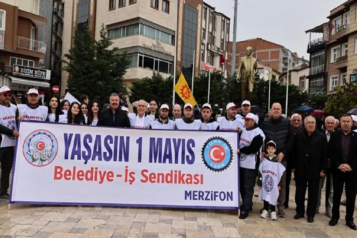 Merzifon’da 1 Mayıs Coşkusu