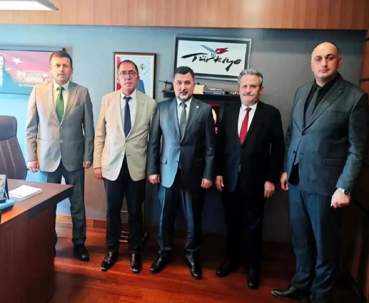 MHP Düzce İl Başkanı ve Belediye Başkanları Ankara’da Ziyaretler Gerçekleştirdi