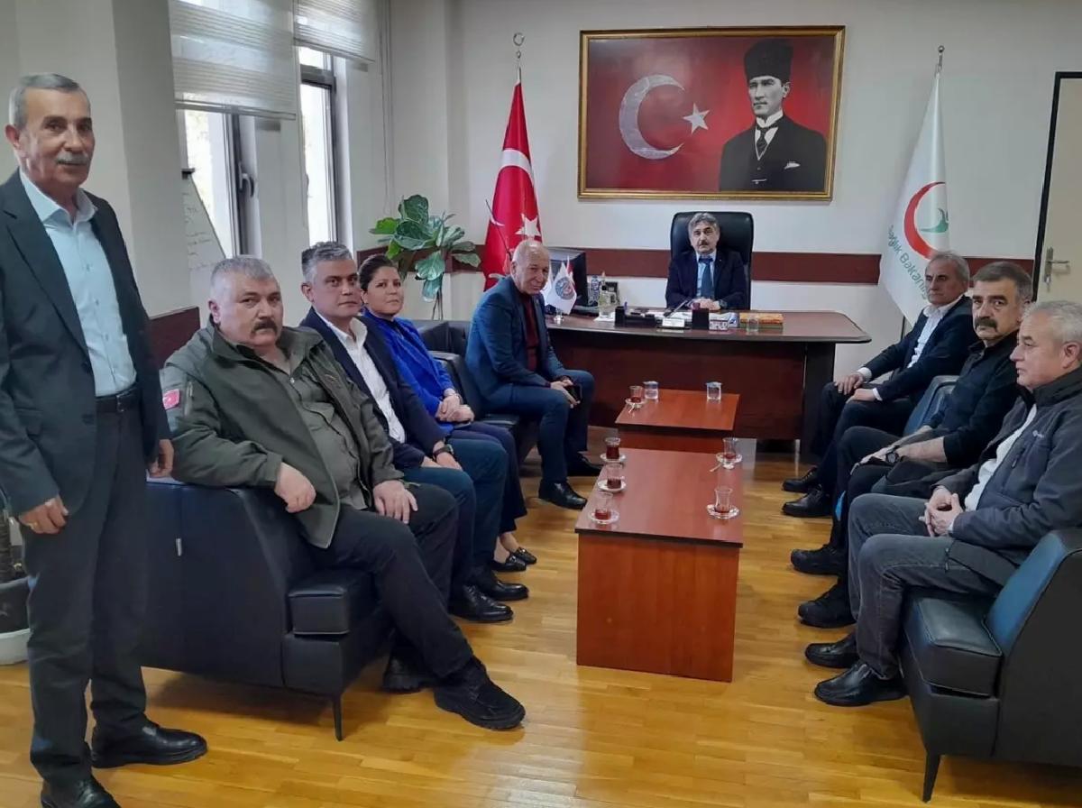 MHP’den Hastane Ziyareti